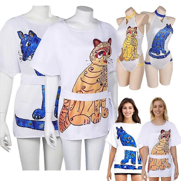 Voksen Anni-Frid Cos Lyngstad Cosplay Agnetha Kostume Film ABBA Retro Stil Tøj Halloween Karneval Party Rolle Kvinde Kostume Kvinde 1 Female 1 XXL