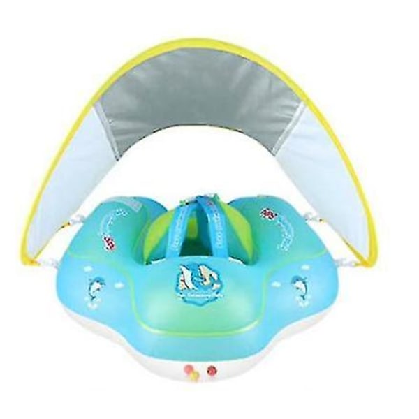 Infant Swimming Float Swimming Pool Float With Sun Protection Cover