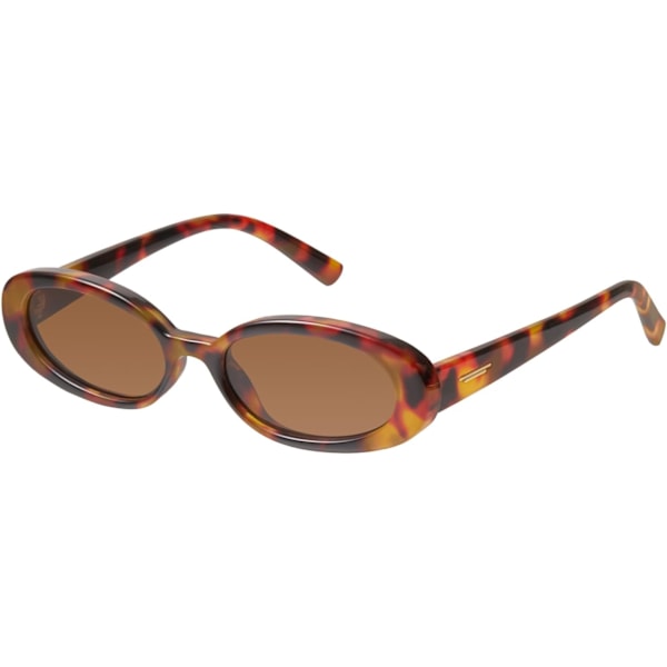 Retro Tiny Oval Solbriller til Kvinder med Lille Ansigt Smal Stil