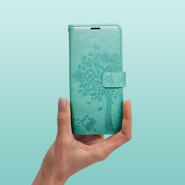 Galaxy A55 5G Wallet Case Mezzo - Trægrøn 75