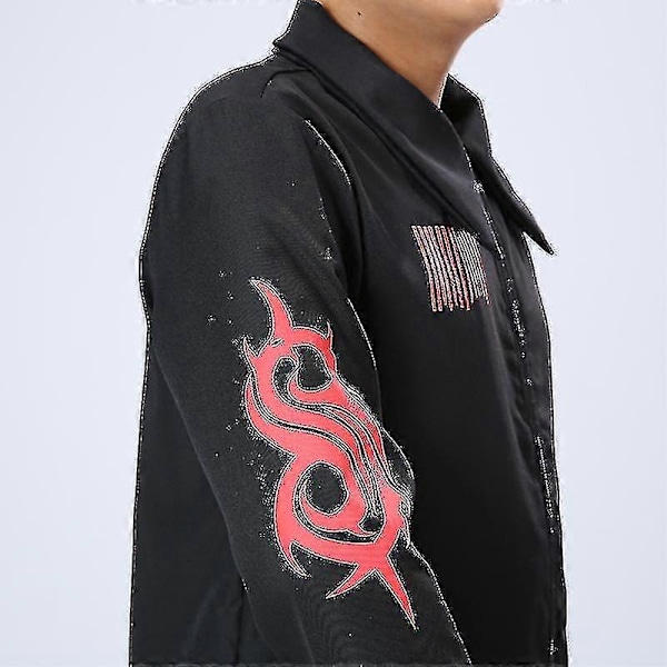 Band Slipknot Cosplay Kostym Löst Jumpsuit Halloween S