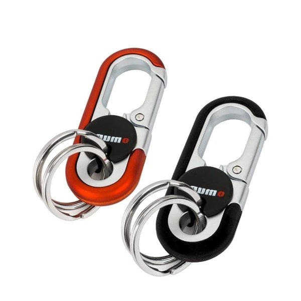 2 stk nøkkelring karabiner, mini utendørs verktøy unisex