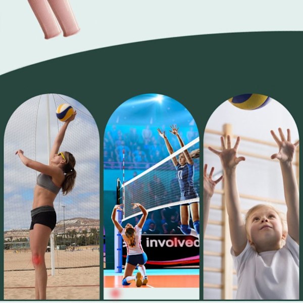 Volleyball-ærmer Sport håndledsrem SORT S sort black S