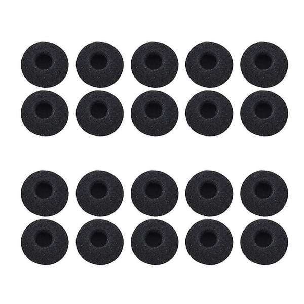 10 par 18mm dekselutskiftningsputer for ørepropper Myke deksel øreputer for Mx375 Mx365 hodetelefoner