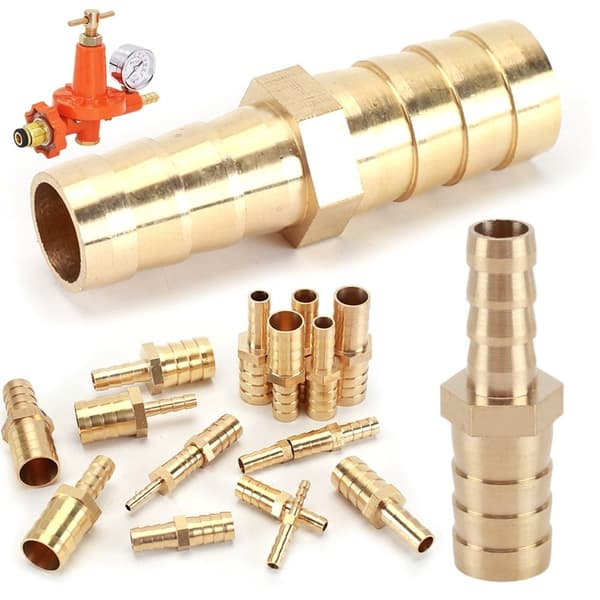 Rak Rørforbindelses Slange Muffe 10MM-6MM 10MM-6MM 10mm-6mm 10mm-6mm