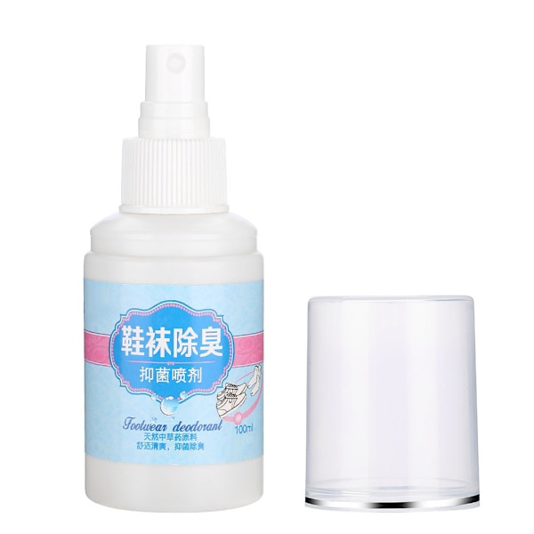 100ML/Flaske Sokker Sko Deodorant Spray Sko Lukt Friskere Sokker Lukt Fjerner Spray