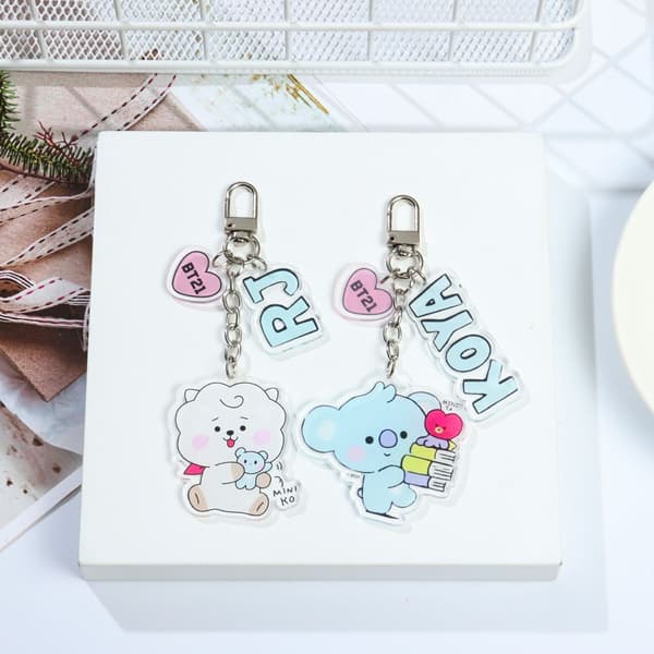 BTS Nøglering BT21 Nøglering - stock_xx