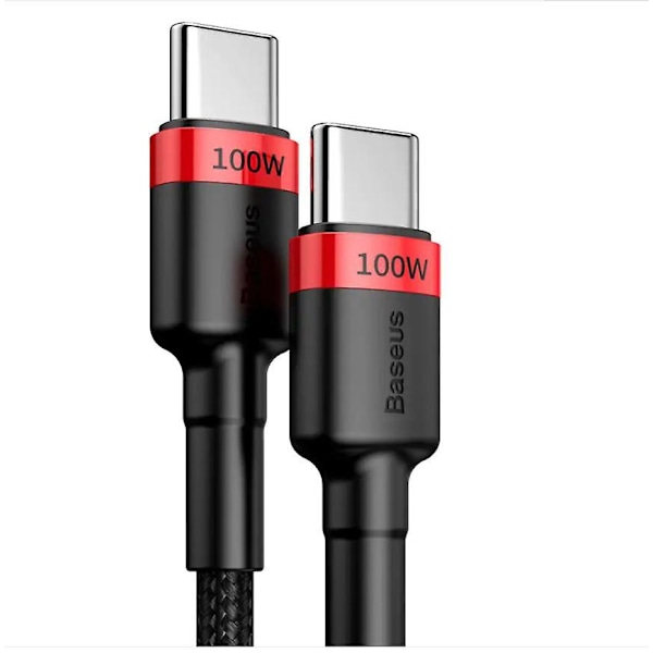 100W USB-C til Type-C Kabel PD Hurtiglader Opladningskabel til Samsung Galaxy S21 S22 S23 2m
