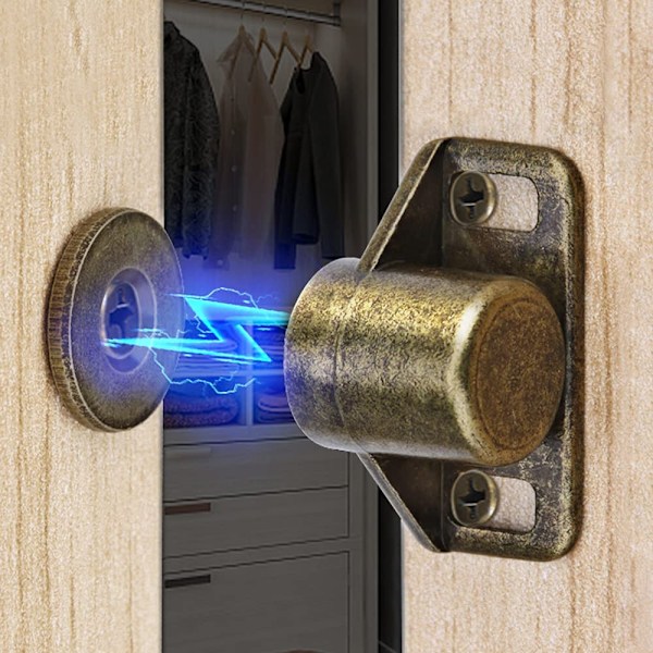 Magneettinen kaapin oven lukko magneeteilla kaapin oven lukkoihin