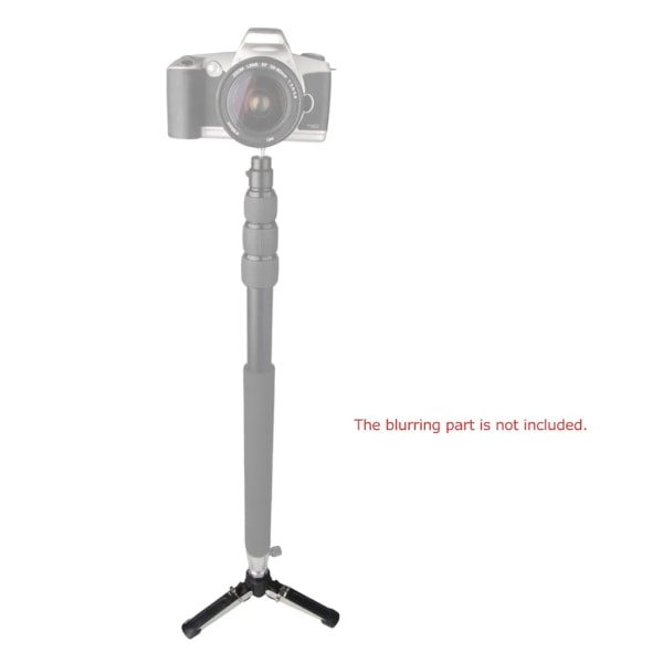 Kannettava 1/4 tuuman ruuvi 3 jalkaa 3 jalkaa jalusta Monopod Monopod Mount Bracket Tuki DSLR-kamera