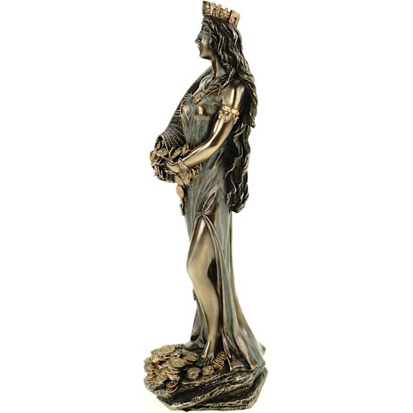 Figur - Romerska Gudinnan Fortuna 19 cm Samlarstaty