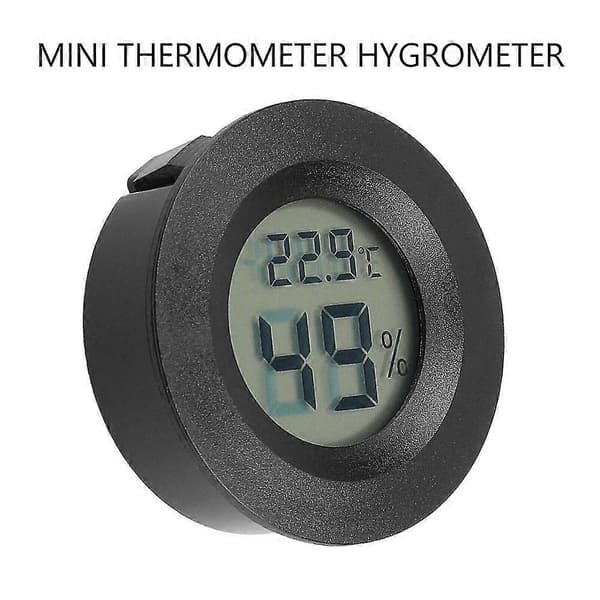 Termo-Hygrometer Mini Termometer Hygrometer Luftfuktighetsmåler