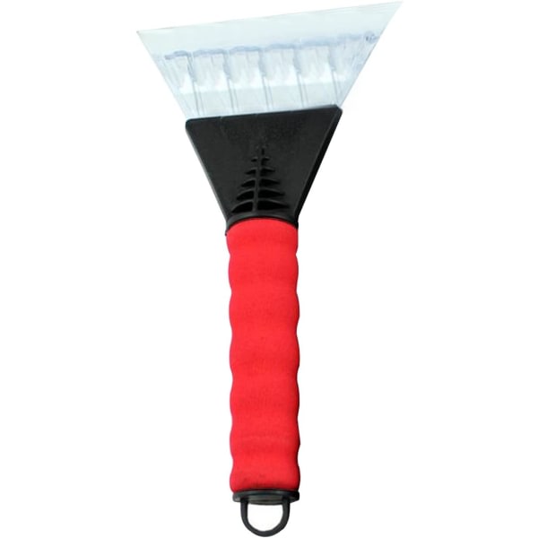 Fjerning av is med gummi plast, deksel Spade remover Snow Truck Spade Snow Tools (rød)