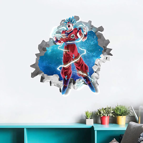 Dragon Ball väggdekal för sovrum, väggdekor för barn, anime post_xx