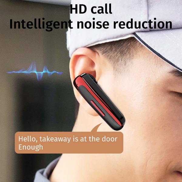 Trådløse hodetelefoner bluetooth-headset i øret h