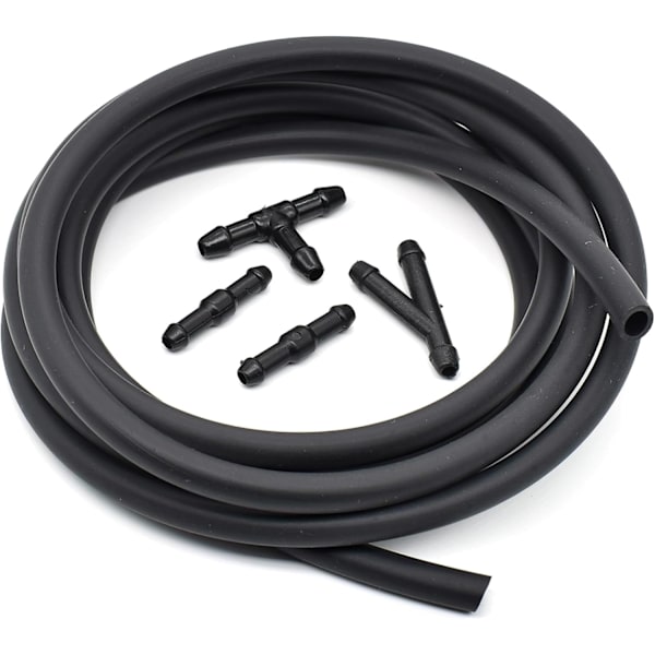 4 mm silikoninen imuriletku, silikoninen imuriletku autoon, imuriletku, 3 metriä imuriletkua letkuputki silikoniletku
