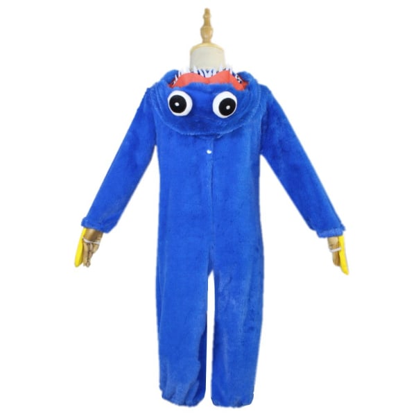 Poppy Playtime Huggy Wuggy Cosplay-kostyme Halloween-kostyme for barn full set XL