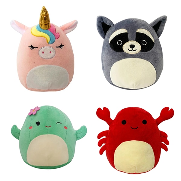 20-25 cm Squishmallow Tyyny Pehmolelu - varastossa Style 9