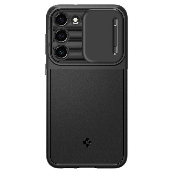 Spigen Samsung Galaxy S23 Deksel Optics Armor Svart