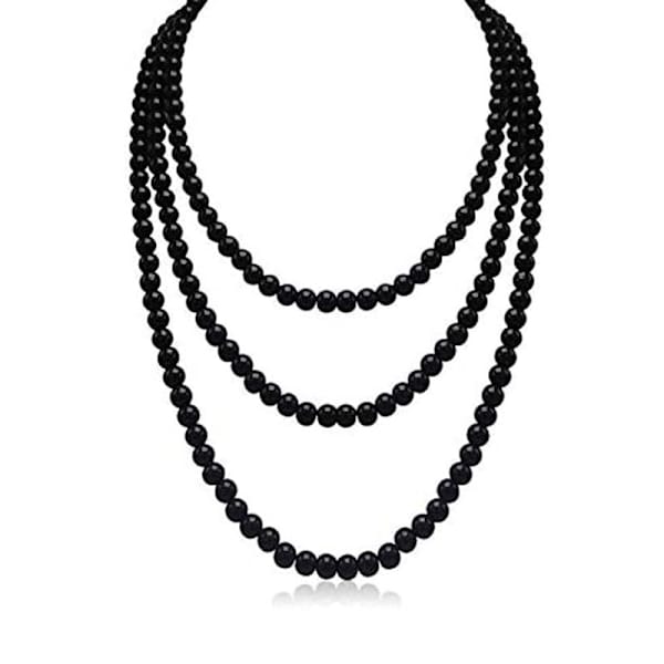 Helmipanssari 150 cm Charleston-asuusi 1920-luvulta black
