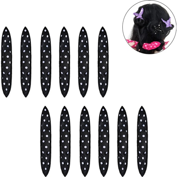 Hår Curlers, 30 Stykker Skum Hårspiraler, Magiske Curlers til Hårstyling Natten Over til Langt Hår, Medium Hår_xx