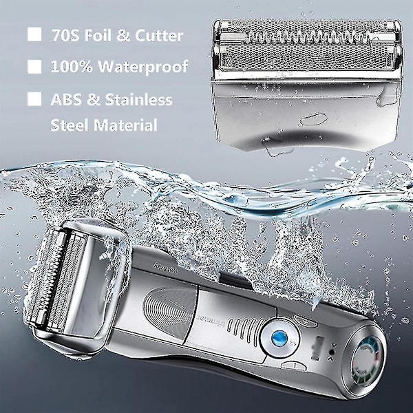 For Braun Series 7 Elektrisk barbermaskin 70s skjærhode