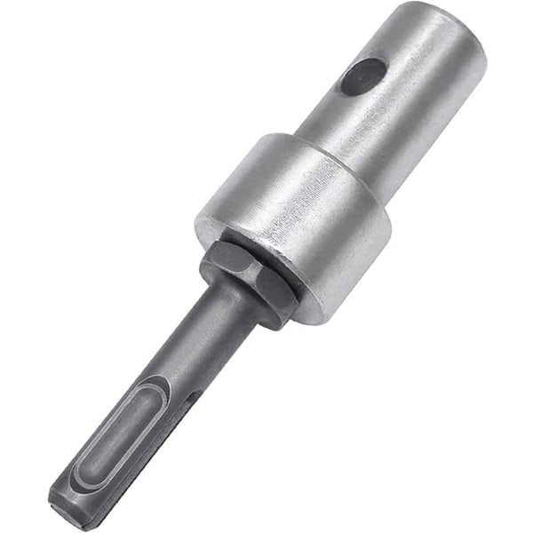 Skruvadapter, SDS Plus till 1/2 tum (M13 x 15 mm) gängad nyckellös borrchuckadapter med rund skaft Lämplig för slagskruvdragare, sladdlösa borrar, borrar