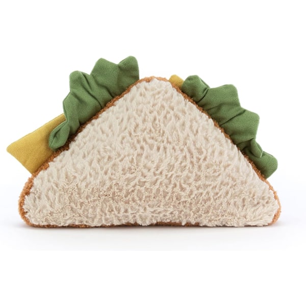 Jellycat Amuseables Sandwich Gosedjur, 10 tum | Mat Plysch | Rolig Present Idé