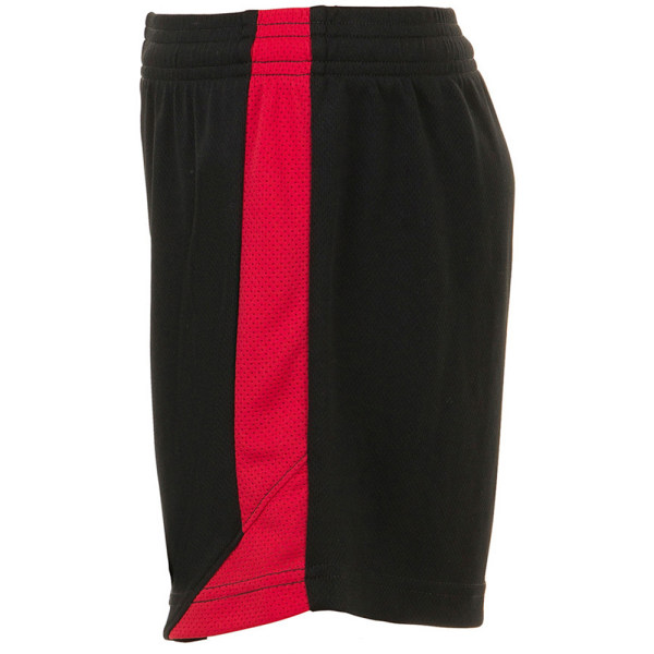 SOLS Herre Olimpico Fodboldshorts M Sort/Rød Sort/Rød Black/Red M