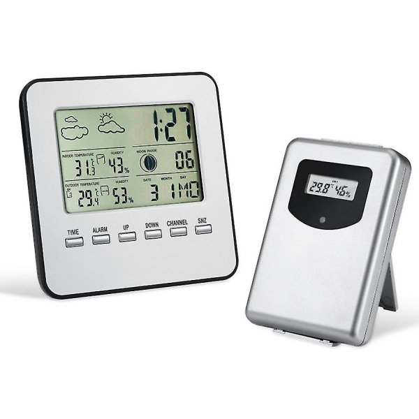 Termometer Hygrometer i digital trådløs meteorologisk stasjon
