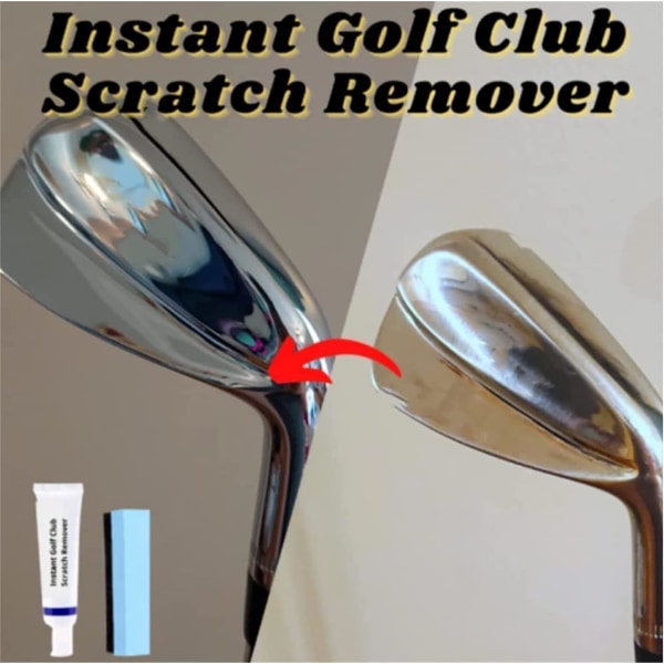 Instant Golf Club Scratch Remover, Fjerner effektivt riper fra golfkøller, Golfkølle-rens