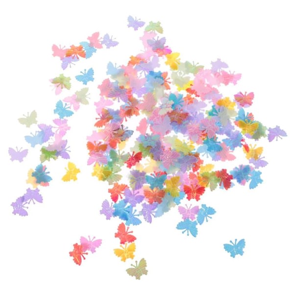 2x1 taske Butterfly Confetti Sprinkles Bord Scatter Bryllupstilbehør Multi