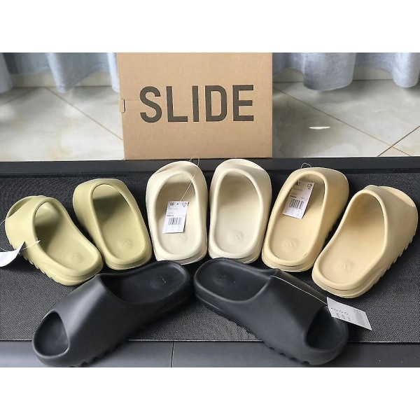 Nut Yeezy Pa Topp-Slippers Slide B Bean -HG hvit white 36