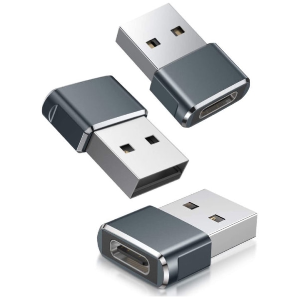 USB C-naaras- USB urossovitin 3kpl C-tyypin ja A-tyypin välillä