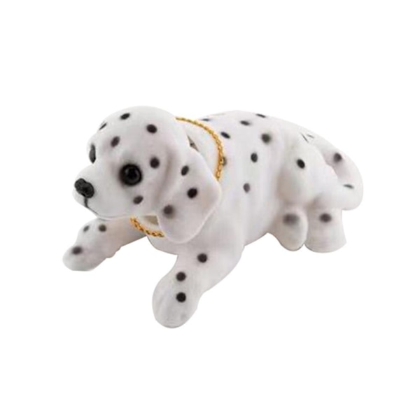 Ristende hodehund nikkende flekkete hund 5 5 5 5
