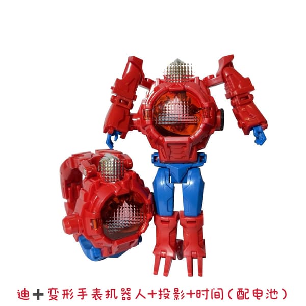Buzz Lightyear opplyst projektor barneleke Spider-Man