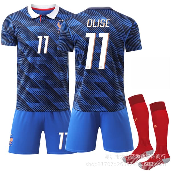 VM-udebane trøje 2026 – Fodboldtrøjer til voksne og børn Size 7 with socks + protective gear #20