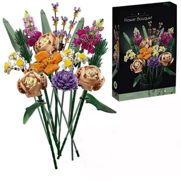 Ikons Blommabukett, Byggset för Vuxna, Samlarobjekt, Botanik, Byggklossar 10280