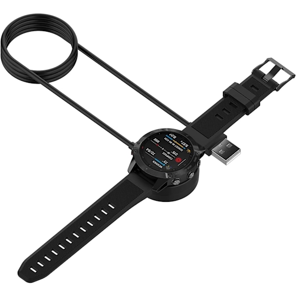 Oplader til Garmin-ure - Universal hurtigoplader Garmin Charging Cable - Round
