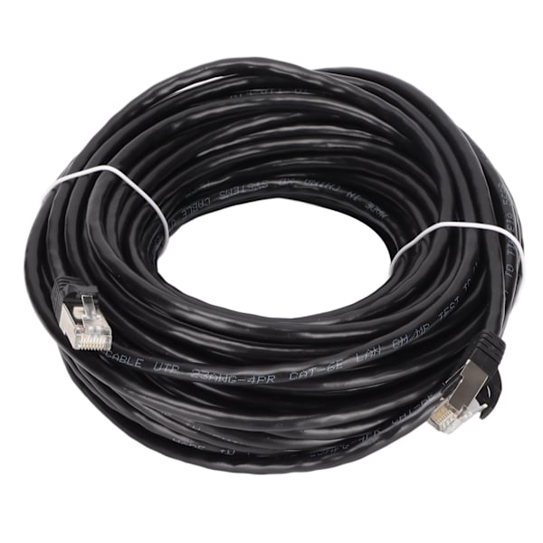 Cat 6 Ethernet-kabel EMI-skjerming Lavt returtap 10 Gbps Høyhastighets RJ 45-kontakt Internettkabel for PC 20 meter