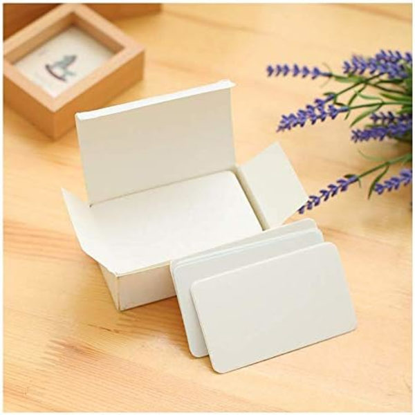 Pelikortit tyhjät kova paperi kortti paperi DIY lautapeli Valkoinen 04 White