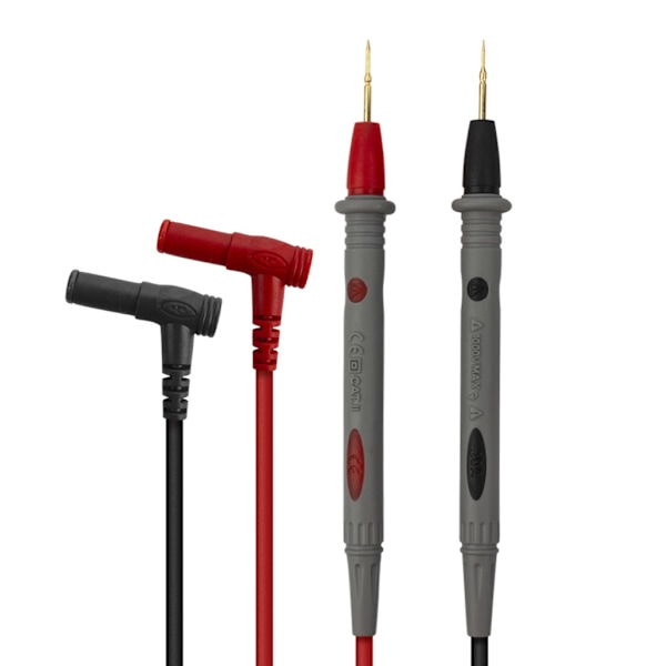 Multimeter testledningar Multimeter teststift Universal digital multimeter Sondtestledningar Stift Nålspets Multitest