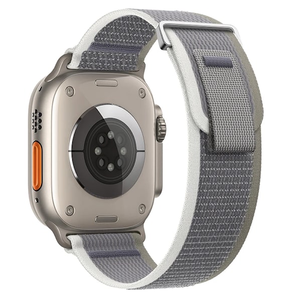 Trail Loop rem Apple Watch -rannekkeelle 44mm 40mm 45mm 41mm 42 44 45 mm Urheiluranneke iwatch Ultra 2 49mm series 9 8 se 7 6 5 4 3 vihreä harmaa17 green gray17 41mm 40mm 38mm