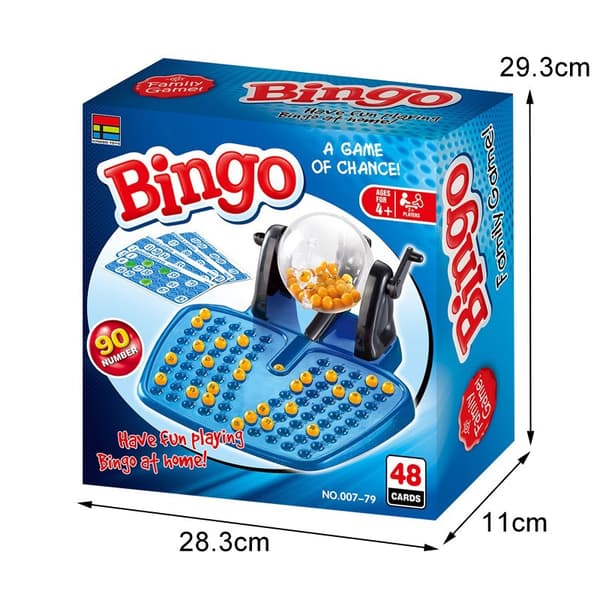 Bingo! Lotterimaskine bingospil, håndsvinget lykkespil,