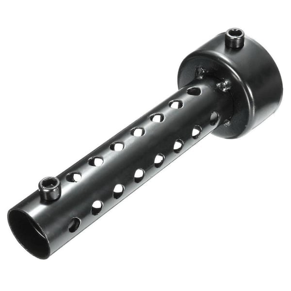 SQBB 2x Universal Motorcykel Avgassdämpare Baffel Db Killer Dämpare 48mm Svart null none