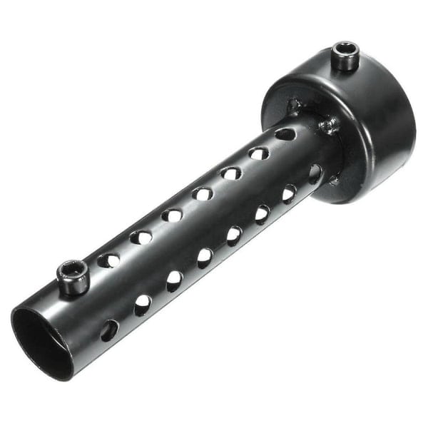 SQBB 2x Universal Motorcykel Udstødningsdæmper Baffle Db Killer Lyddæmper 48mm Sort null none