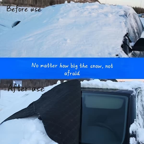 Snöskydd för bilens främre vindruta car Magnetic