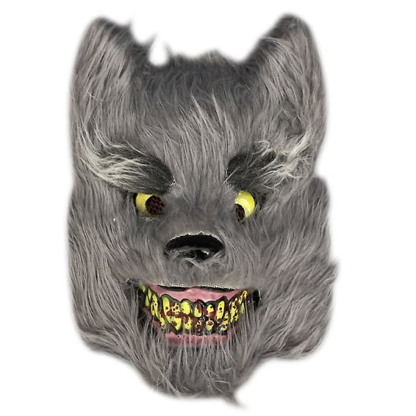 Halloween Scary Mask Bear Rabbit Bunny Mask, Bloody Plush Head Mask