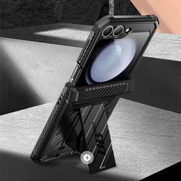 Supcase Galaxy Z Flip 6 Mobiltelefon Cover Unicorn Bettle Pro - Sort 150