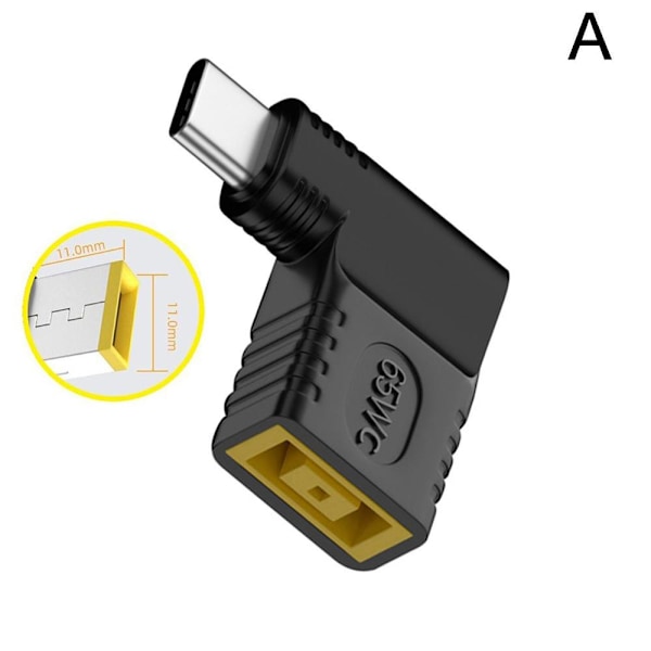 65W Laptop Ladeadapter Konverter USB Type C PD square mouth one-size